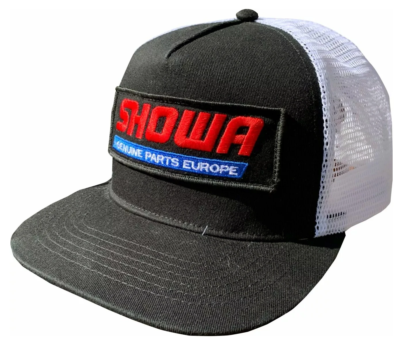 Showa Trucker Cap Corp Schwarz/weiß 2 Showa Trucker Cap Corp Schwarz/weiß