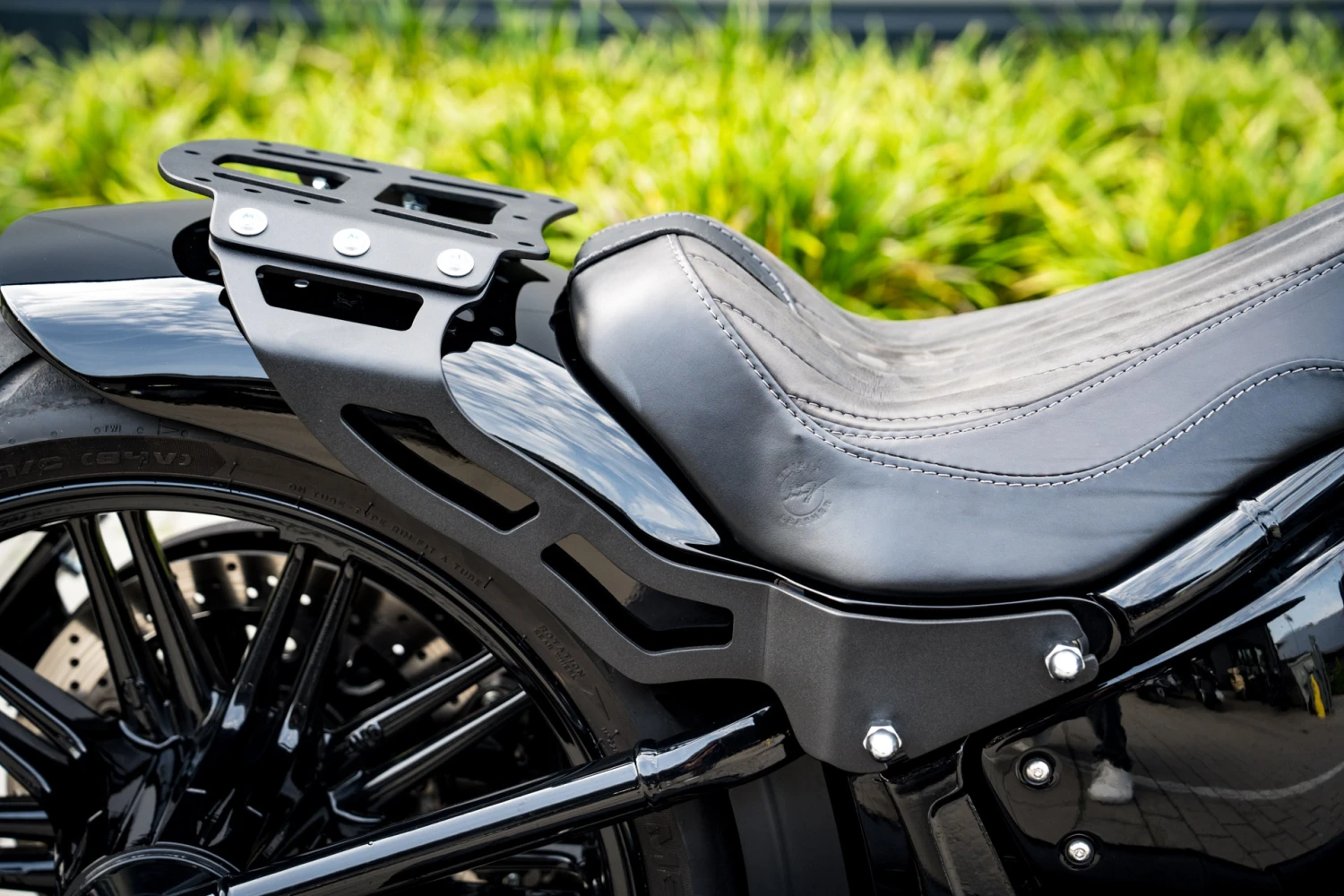 Custombike Gepäckträger V2 Schwarz 7 Custombike Gepäckträger V2 Schwarz – Bild 5