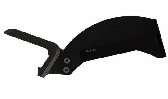 Seitlicher Kennzeichenhalter Lang Schwarz Matt 4 Seitlicher Kennzeichenhalter Lang Schwarz Matt – Bild 2