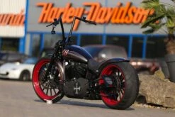 Seitlicher Kennzeichenhalter Kurz Schwarz -Thunderbike Verkaufsgeschäft 28 75 0813