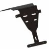 Kennzeichenhalter Alu Schwarz Matt