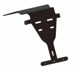 Kennzeichenhalter Alu Schwarz Matt