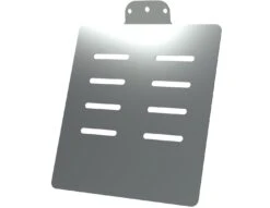 Kennzeichenplatte VA Poliert