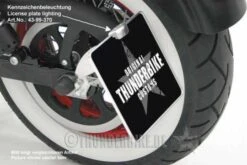 Kennzeichenplatte Aluminium -Thunderbike Verkaufsgeschäft 28 99 415.210