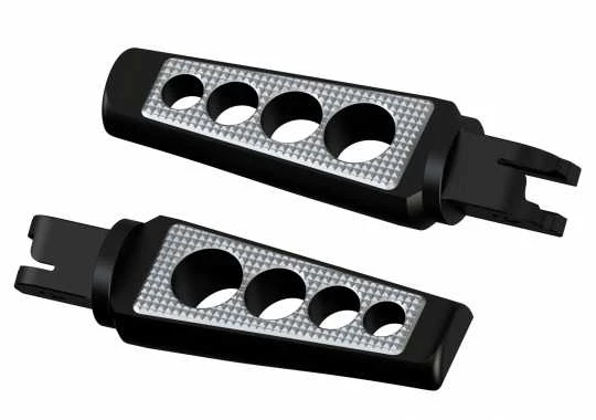 Fahrer Fußrasten Drilled Design 3 Fahrer Fußrasten Drilled Design