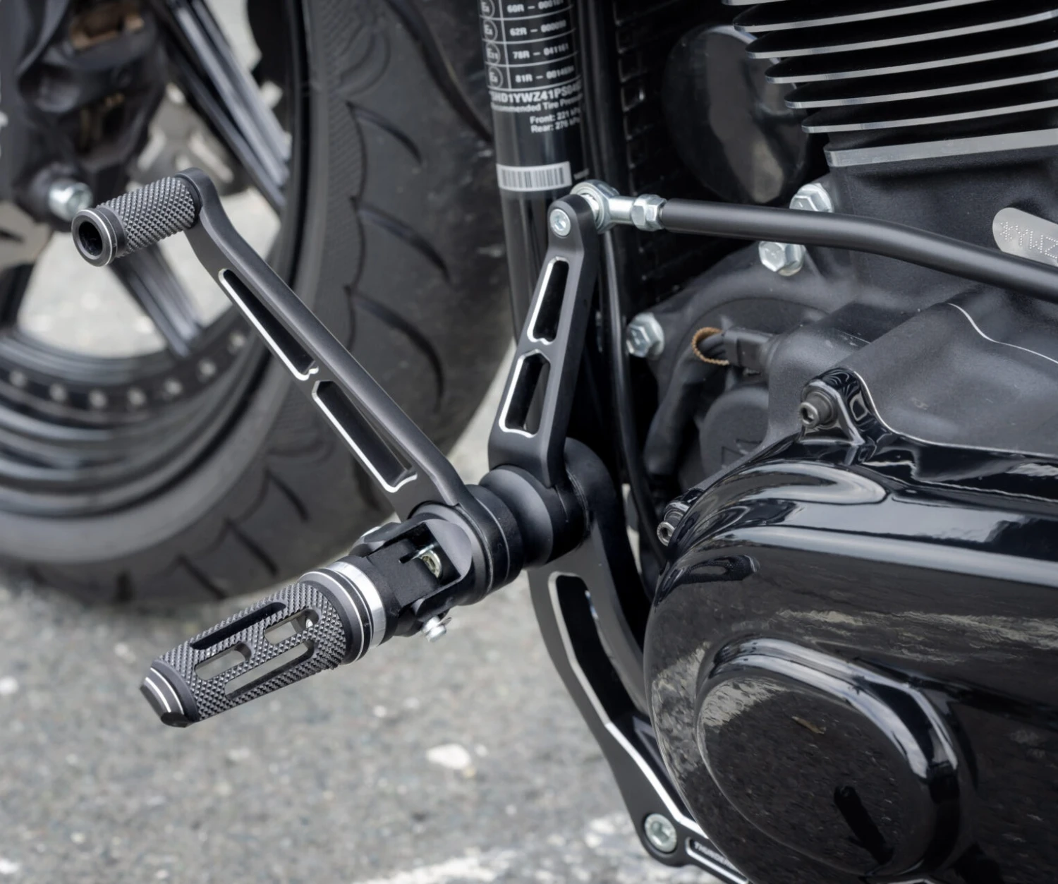 Fußrasten Vorverlegungskit Phantom Contrast Cut 4 Fußrasten Vorverlegungskit Phantom Contrast Cut – Bild 2