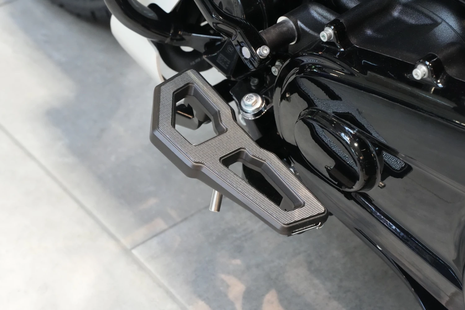 Fahrer Trittbretter Mini-Floorboard Satin Schwarz 5 Fahrer Trittbretter Mini-Floorboard Satin Schwarz – Bild 3