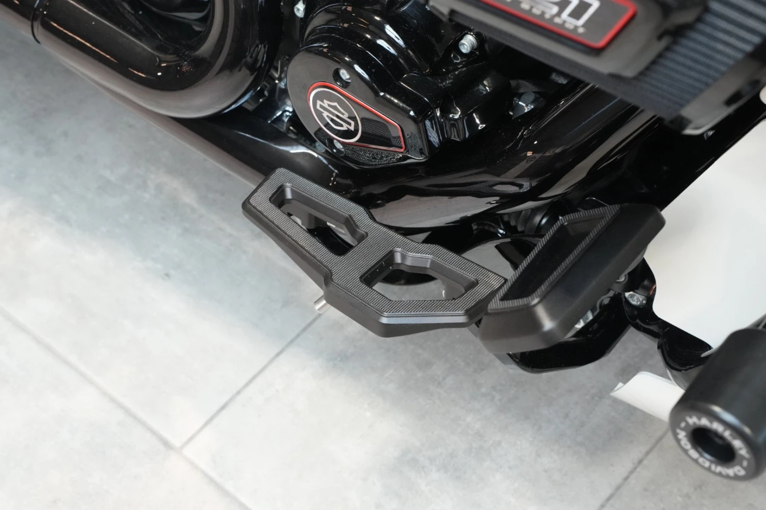 Fahrer Trittbretter Mini-Floorboard Satin Schwarz 8 Fahrer Trittbretter Mini-Floorboard Satin Schwarz – Bild 6