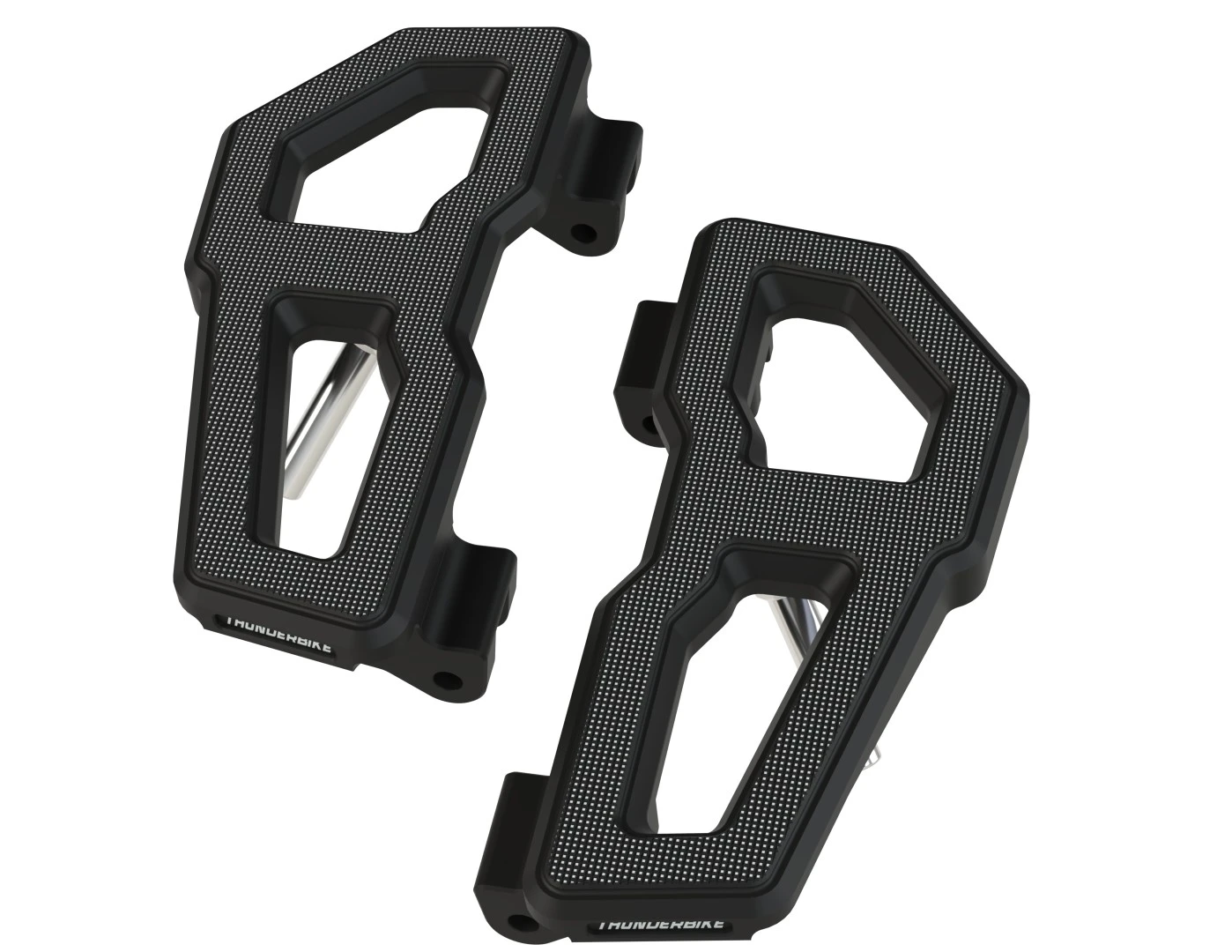 Fahrer Trittbretter Mini-Floorboard Satin Schwarz 3 Fahrer Trittbretter Mini-Floorboard Satin Schwarz