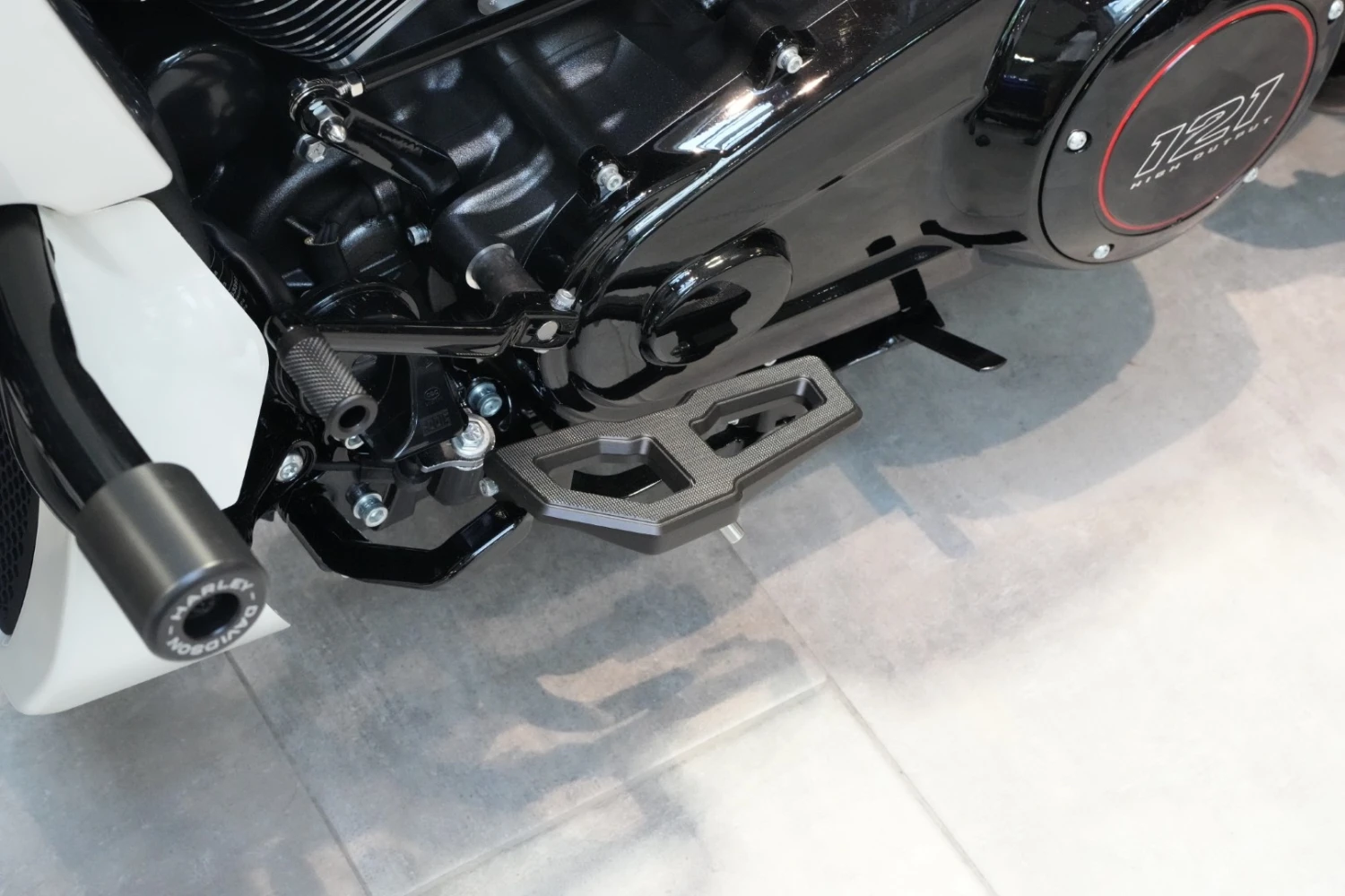 Fahrer Trittbretter Mini-Floorboard Satin Schwarz 4 Fahrer Trittbretter Mini-Floorboard Satin Schwarz – Bild 2