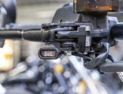 Blinker Stripe LED Im Alugehäuse Schwarz/getönt -Thunderbike Verkaufsgeschäft 41 85 010 33