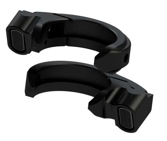 Blinker Set Quick-Stripe 41mm Dark Schwarz 3 Blinker Set Quick-Stripe 41mm Dark Schwarz