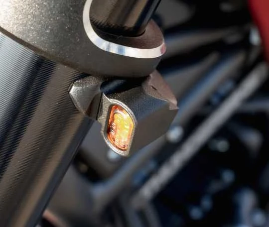 Blinker Set Quick-Stripe 41mm Dark Schwarz 4 Blinker Set Quick-Stripe 41mm Dark Schwarz – Bild 2