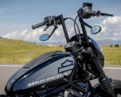 Blinker Set Quick-Stripe 50mm Dark Schwarz -Thunderbike Verkaufsgeschäft 41 99 1630 3