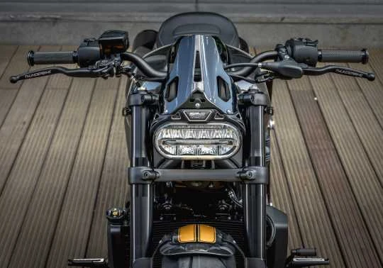 Windschild Kit Schwarz 4 Windschild Kit Schwarz – Bild 2