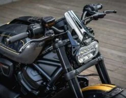 Windschild Kit Schwarz 8 Windschild Kit Schwarz -Thunderbike Verkaufsgeschäft 42 85 010 3