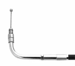 Gaszug Schwarz Ummantelt