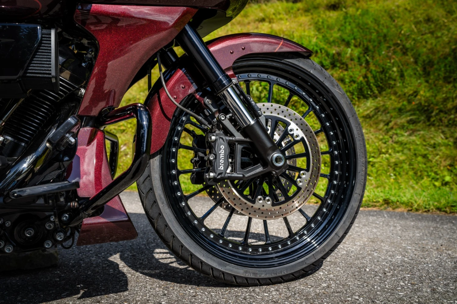 Gabelbrücke Shark 4° 23" Schwarz 6 Gabelbrücke Shark 4° 23" Schwarz – Bild 4