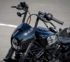 Gabelcover Oben Schwarz Matt 6 Gabelcover Oben Schwarz Matt -Thunderbike Verkaufsgeschäft 61 85 100 2