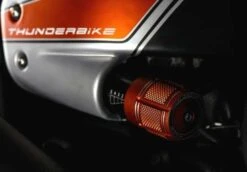 Drehknopf Stoßdämpfer Orange