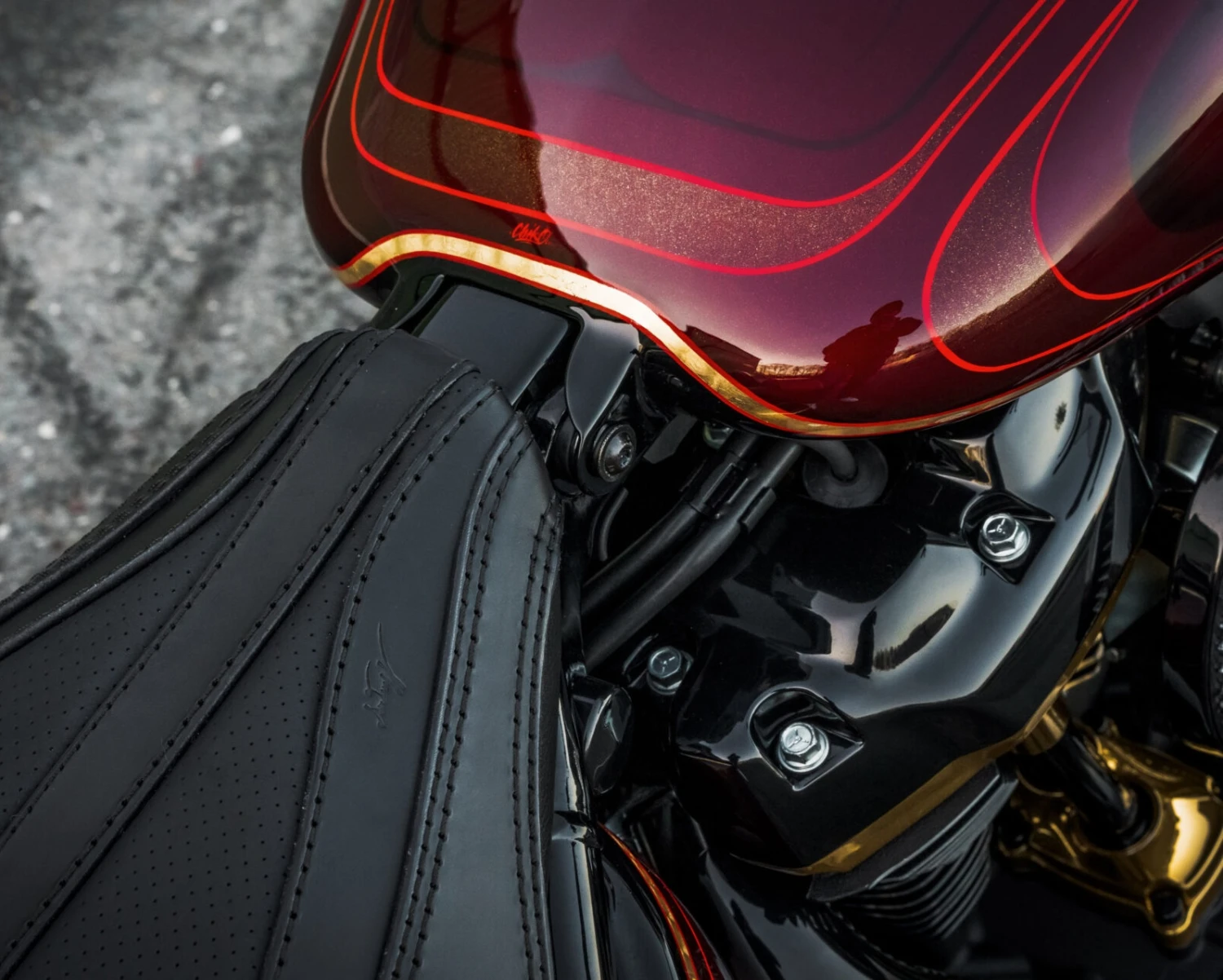 Umbau Tankabschluß Chicano 4 Umbau Tankabschluß Chicano – Bild 2