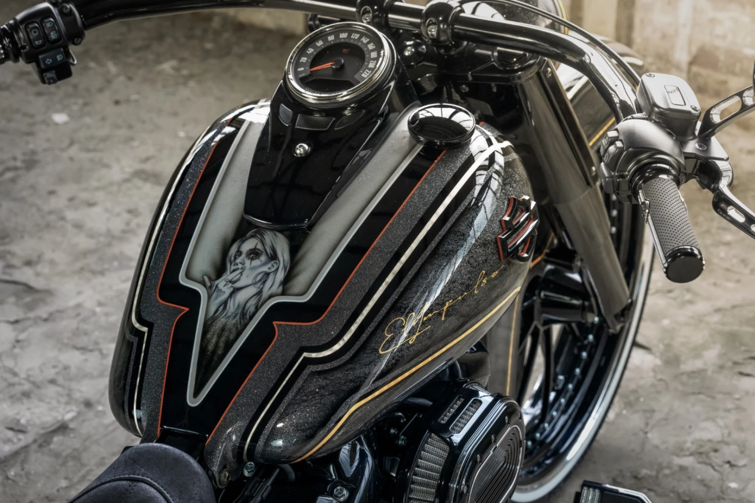 Umbau Tankabschluß Chicano 6 Umbau Tankabschluß Chicano – Bild 4