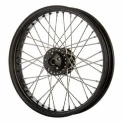 Speichenrad Hinten 6x18 Schwarz