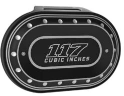Airbox Cover Oval Drilled 117