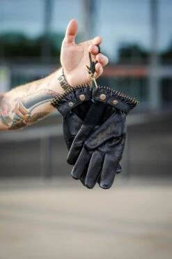 13 1/2 X Thunderbike Loud Ride Handschuhe Schwarz -Thunderbike Verkaufsgeschäft 998325v 5