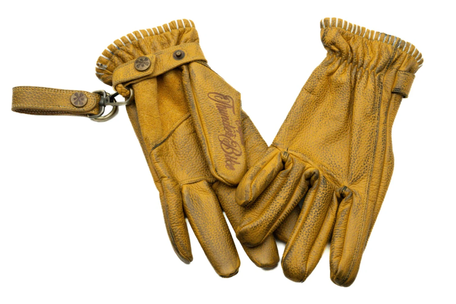 13 1/2 X Thunderbike Loud Ride Handschuhe Gelb 4 13 1/2 X Thunderbike Loud Ride Handschuhe Gelb – Bild 2