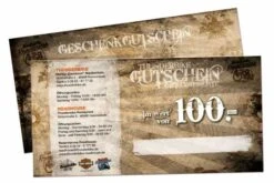 Thunderbike Geschenkgutschein