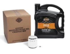 H-D 360 Ölwechsel Kit 4 Liter Chrom Filter