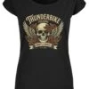 Thunderbike Damen T-Shirt Skull Roses Schwarz -Thunderbike Verkaufsgeschäft thunderbike 19 11 1671