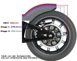 Tieferlegung Stoßdämpfer Stage 1 (Selbsteinbau) -Thunderbike Verkaufsgeschäft tieferlegungvergleich